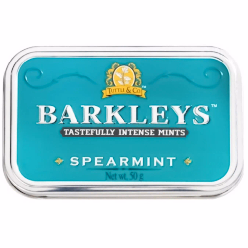 Льодяники Barkleys м'ята 50 г