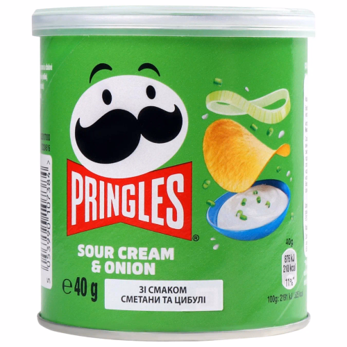 Чипси PRINGLES S-CR&ONION 40г