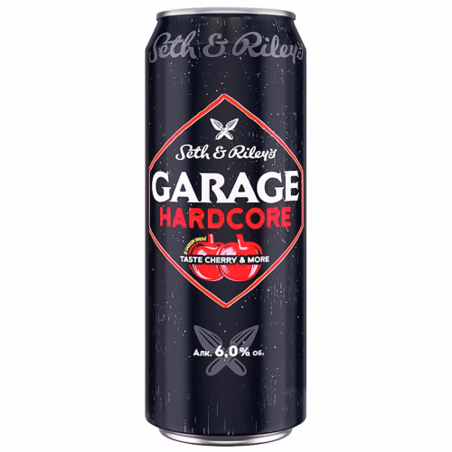Пиво Garage  Hardcore taste Cherry & More 0,5л ж/б