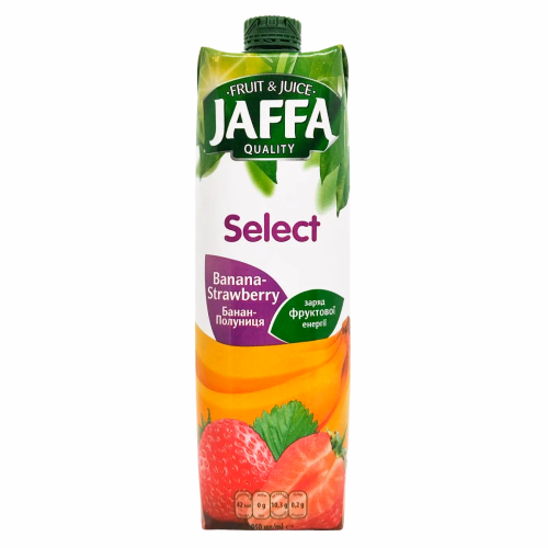 JAFFA 0,95л Бананово-полуничний нектар