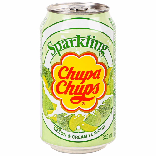 Напій газований "Chupa Chups" 345ml Диня-Вершки (великий)