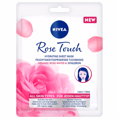 ГІАЛУРОНОВА ТКАНИННА МАСКА ORGANIC ROSE NIVEA