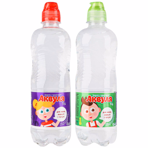 Аквуля Вода 0,5л(спорт)