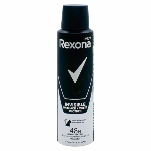 Rexona Men Антиперс аерозоль Невидим.на чорному і білому одязі 150мл
