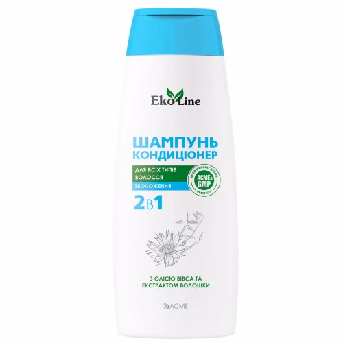 Шампунь-кондиц 2в1 ACME EkoLine для всіх тип.волосся 400 мл