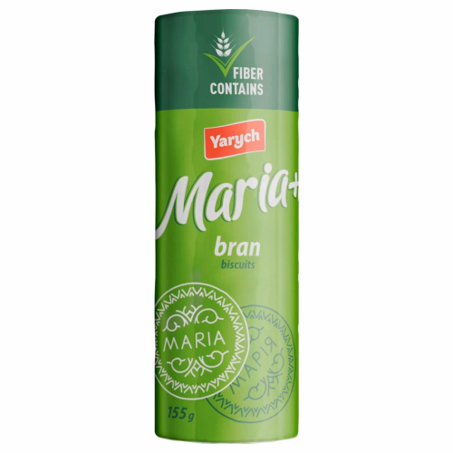 Печиво "Марія з висівками Yarych"155г