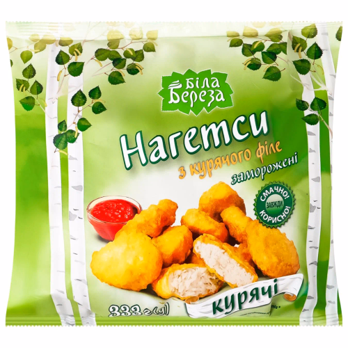Нагетси курячі Біла Береза 333г
