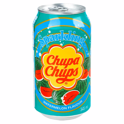 Напій газований "Chupa Chups" 345мл Кавун (великий)