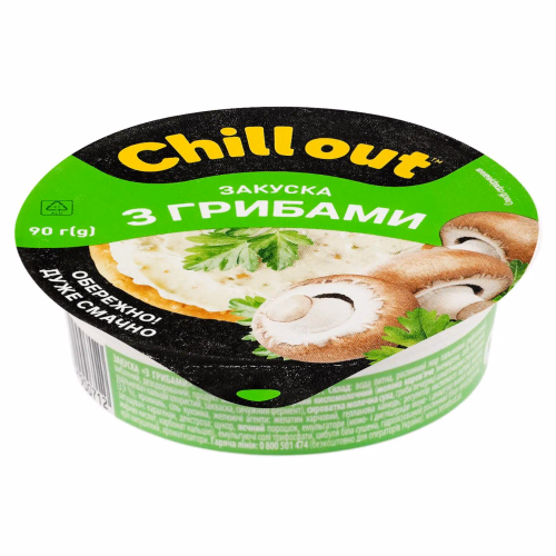 Закуска з грибами 23% Chill out стакан 90г