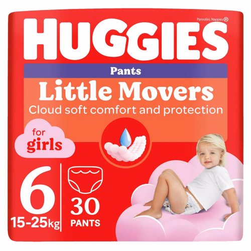 Huggies Pants підг-трус.дитячі 6 (15-25кг) 30шт GIRL