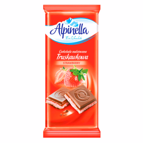 Шоколад Alpinella Полуниця 100г