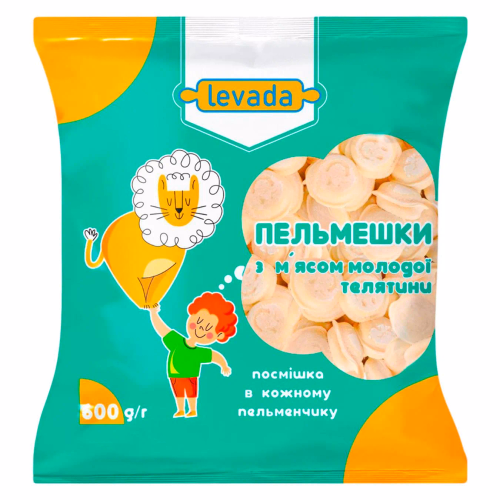 Равіолі Левадики з телтиною 0,6кг