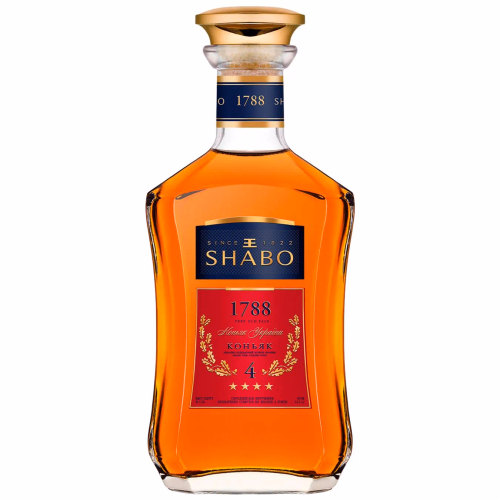 Коньяк України 4* 0.5л SHABO 1788