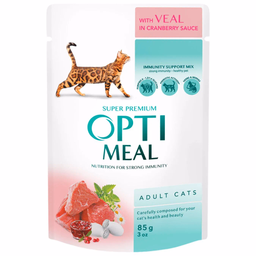 OptКорм Коти Телят Журавлн соус 85г