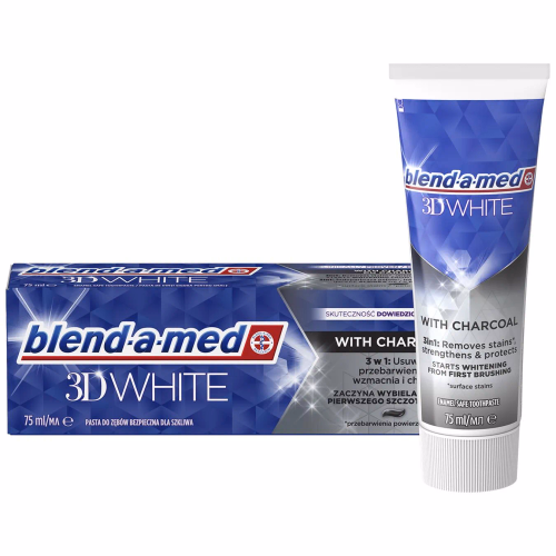Зуб. паста BLEND A MED 3D White З Деревним Вугіллям 75мл