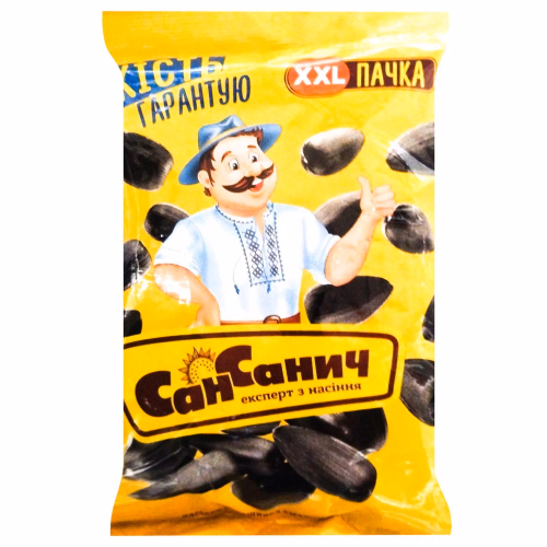 Насіння соняшн смажене 240г/230г Сан Санич"