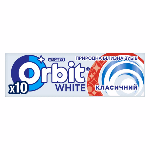 ЖувГум Орбiт Бiлоснiжний