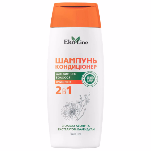 Шампунь-кондиц 2в1 ACME EkoLine MEN Classic д/жирного волосся 250 мл