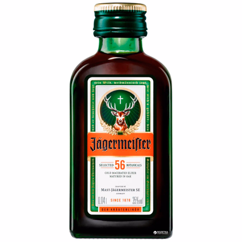 Лікер Jagermeister 0,04 л