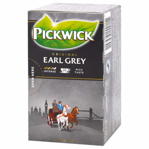 Чай чорн з аром бергамота Earl Grey Pickwick BwA 40г(20x2г)