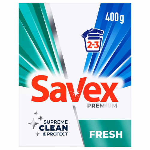 Savex Lock 2in1 FRESH порошок машинне прання,400гр