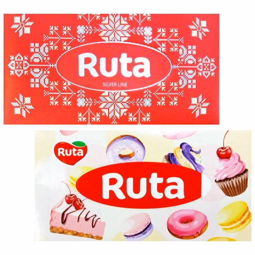Серветки косм Ruta Women Brick 150шт білі 2ш