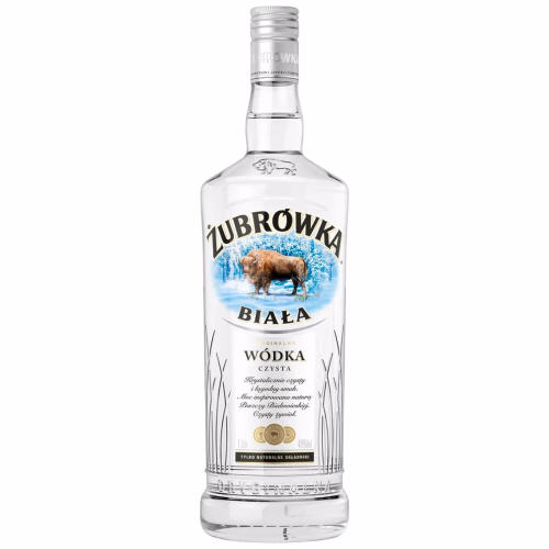 Горілка Zubrowka Biala 40% 1л