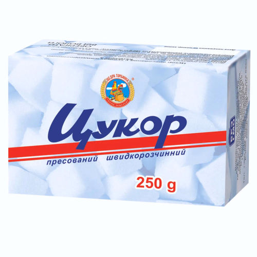 КО Цукор рафінад Щедра торбинка, короб 0,250кг