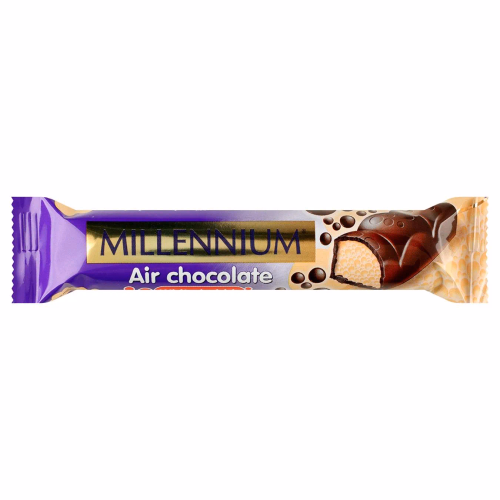MILLENIUM пористий молочний та білий 32г