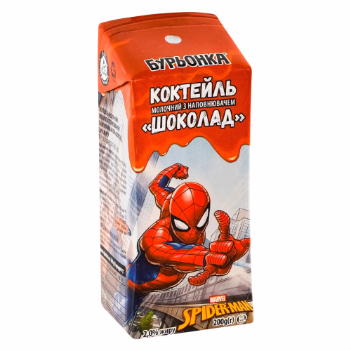 Коктель мол.у/паст.з нап.Шоколад Бурьонка&Disney"2% 200г