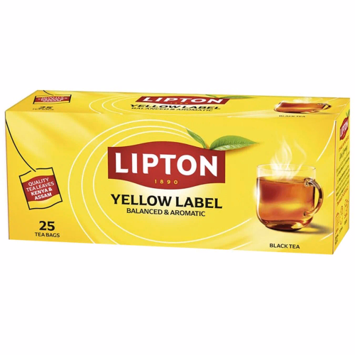 Ліптон Yellow label чорн 25п*2г
