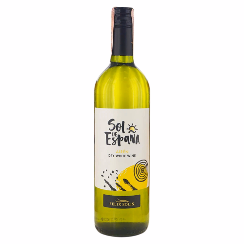 Вино Болград ТМ Sol de Espana Айрен сух.біле 0,75л