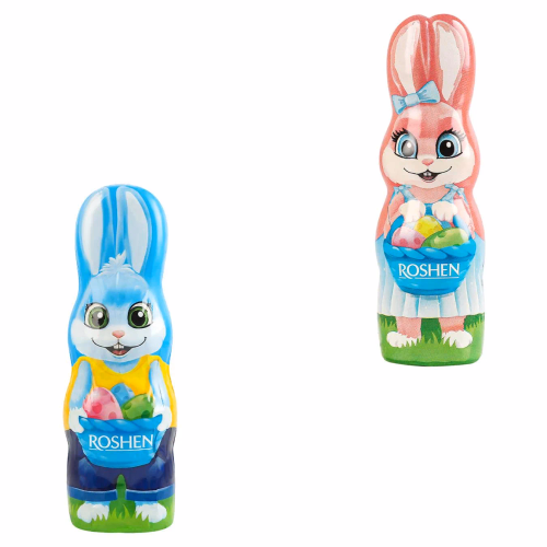 ШОКОЛАДНІ ФІГУРИ Кролик весняний  Roshen 25г