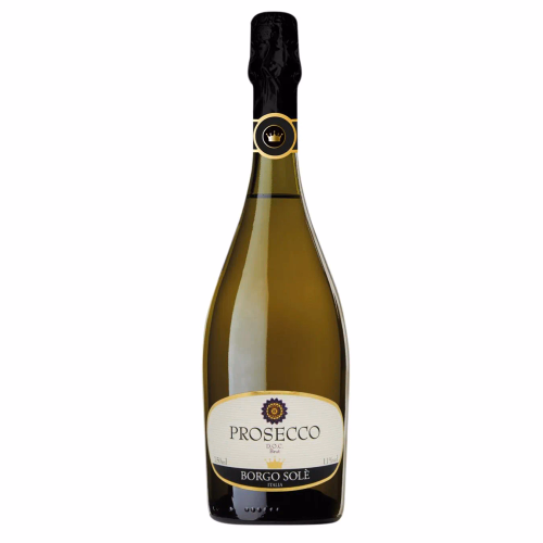 Вино ігристе Borgo Sole Prosecco DOC Brut біл. сух. 0,75л