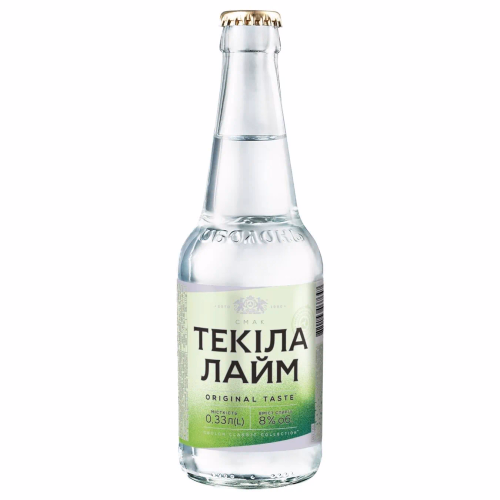 Слаб/алкол Текіла Лайм скло 0,33л  Оболонь