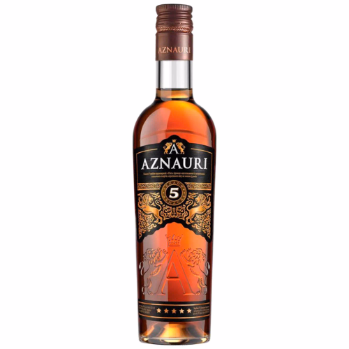 Бренді витримний Азнаурі V.V.S.O.P  5* 0,25л