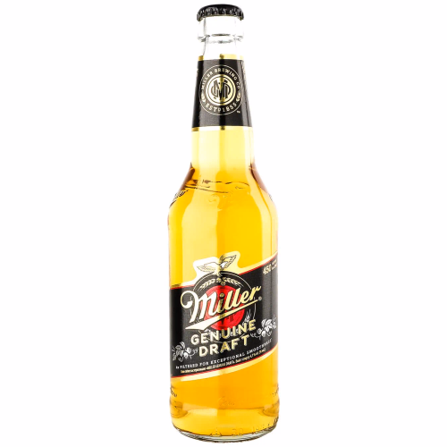 Пиво Miller Genuine Draft 0,45л пл