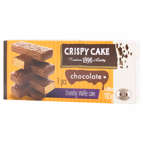Торт ваф.crispy cake-шоколад 195гр ХБФ