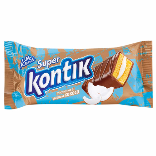 Тістечко Konti Супер-Контік зі смаком кокоса 50 г