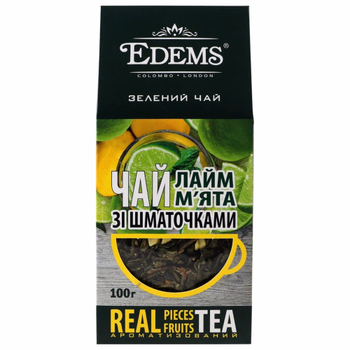 Чай "Еdems" 100г зел. з шмат."Мохіто"