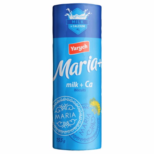Печиво Марія з мол та кал Yarych 155г