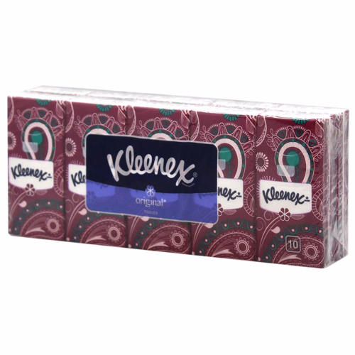 Хустинки Kleenex хустинки носові 10*10 в асортименті