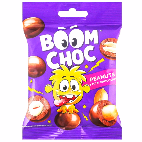 Арахіс Boom 100г молочний шококолад