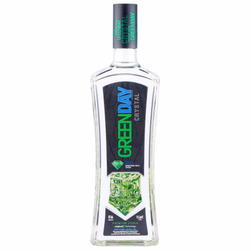 Горілка особлива GREEN  DAY CRYSTAL 1 л