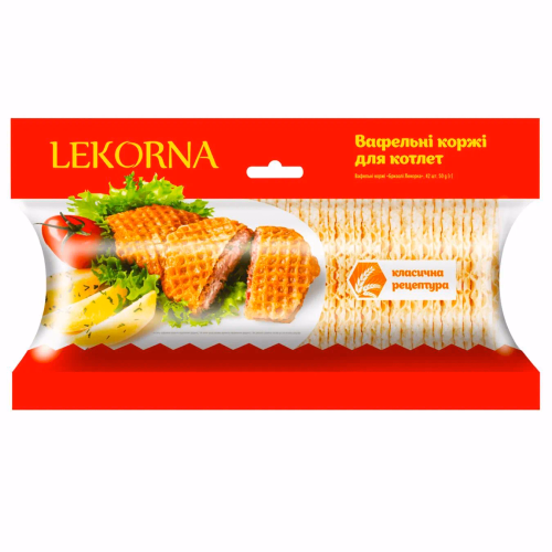 Лекорна Ваф.коржі Бризолі 50г