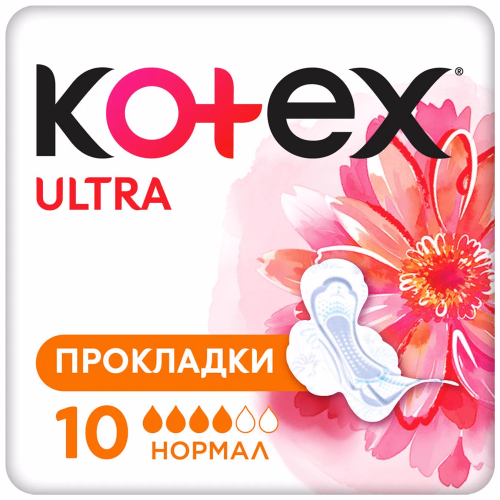 Прокладки KOTEX Ultra Dry Normal 10шт