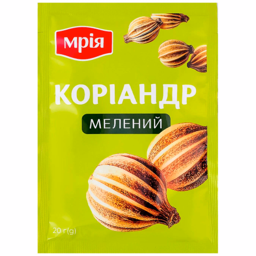Коріандр мелений УБ 20г