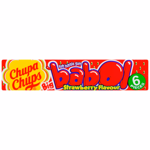 PERFETTI гумка жув. Chupa Chups Big Babol Полуниця 27,6г