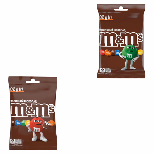 Драже M&M's Choco (шоколад) 82г