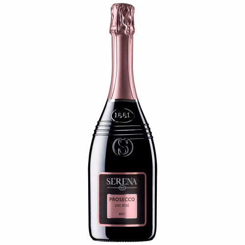 Вино ігр SERENA 1881 Prosecco DOC Rose Brut Millesimato (брют,рожеве) 0,75л